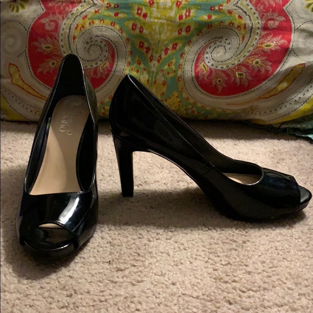 Franco Sarto Black Heels